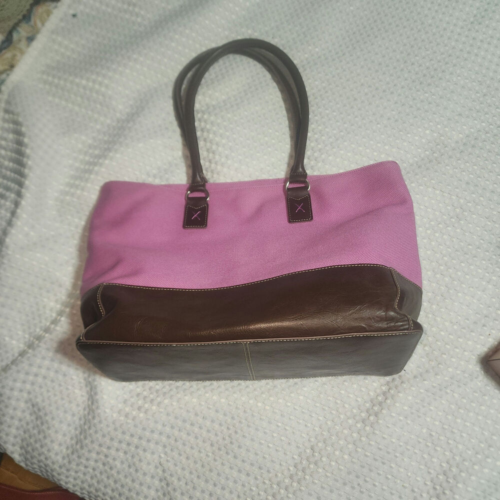 J JILL EUC XL CANVAS TOTE BAG